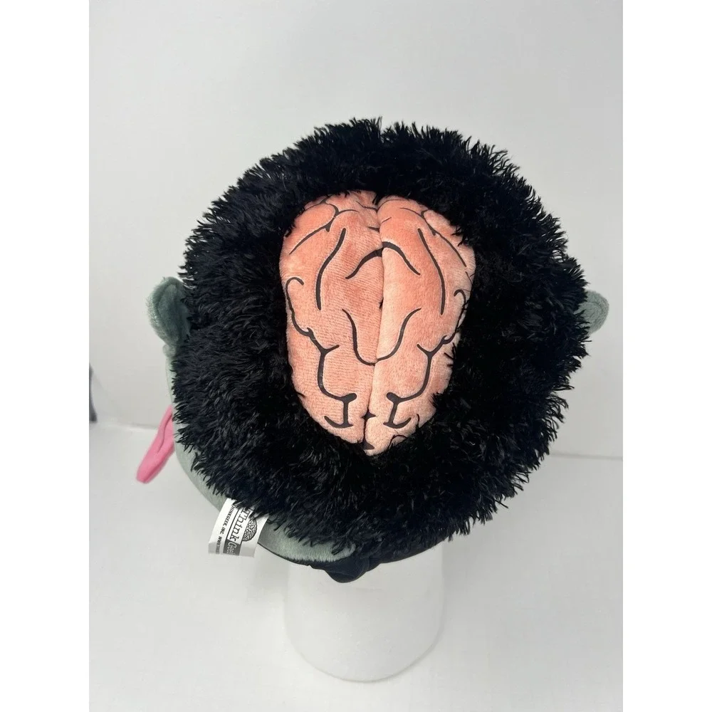 Think Geek Plush Zombie Hat Brain Eating Cap Halloween Costume Prop Soft Novelty